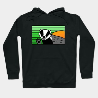 Funny Badger Hoodie